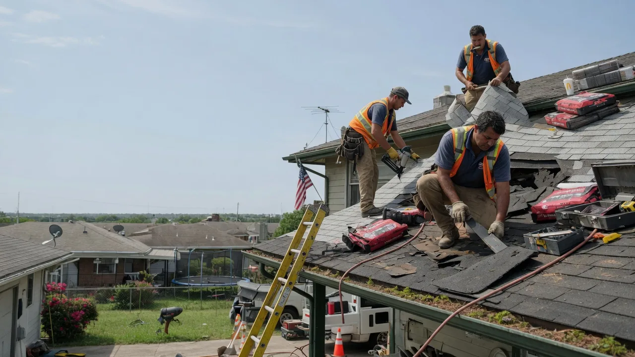 Roof Repair in New Sharon, ME near me